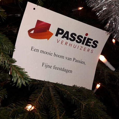 Kerstboom van Passies Verhuizers voor SEIN. Kerstboom van Passies Verhuizers voor SEIN.